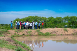 Dr. Odede Water Pans Visit
